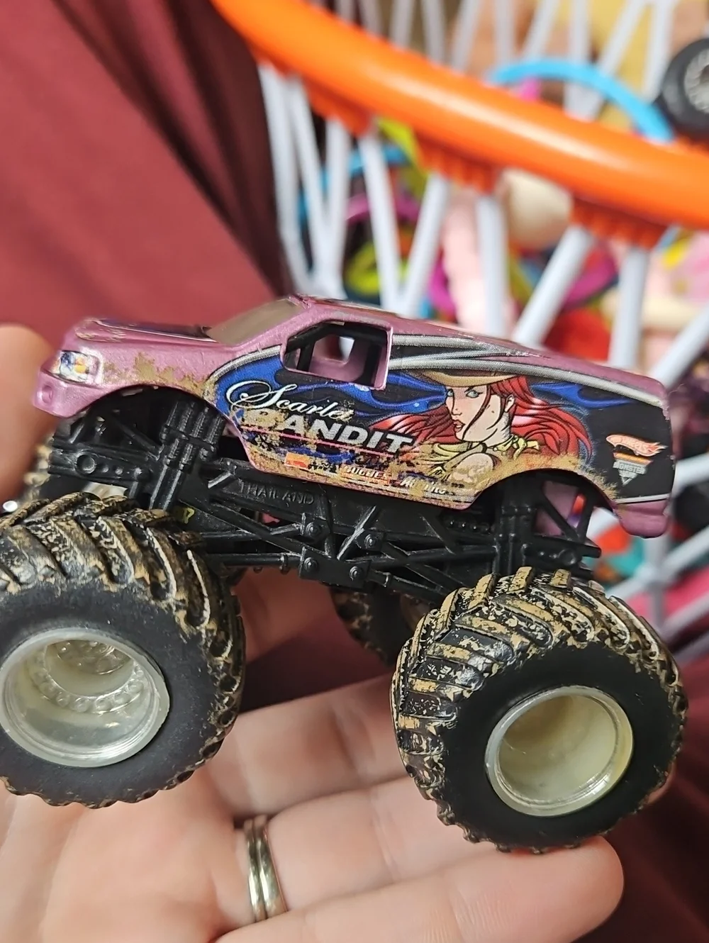 (10) Hot Wheels/monster Jam Trucks